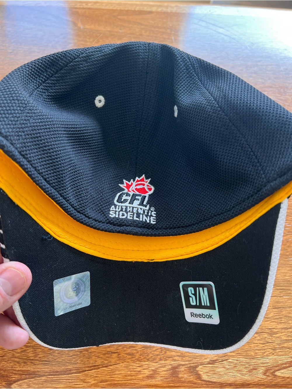 Reebok Hamilton Tiger-Cats Embroidered Hat - Picture 2 of 2